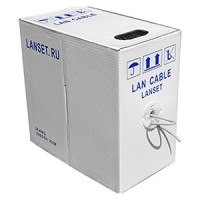 LAN CABLE LANSET UTP2 24AWG (упаковка 305м)