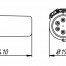 Муфта оптическая тупиковая МВОТ-4120(Г)-44-108-1К36 (МВОТ-108Г-4-Т-1-36) в грунт