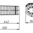 Муфта оптическая тупиковая МВОТ-5120-64-288-1К36