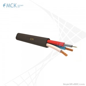 Оптический кабель Кабельтов ОЭК-НУ-(03нг(А)-LS-2Е2-2,7)+2х0,75)