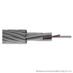 ОКГТ с оптическим модулем в повиве (ОКГТ-С) | Оптический кабель «Инкаб»