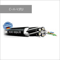 RC5-M5 - кабель мультикорный витая пара, 5е категория, S/UTP, 5х4 пары, 100 Мгц, повышенной надежности, эластичный