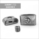 Бандажные зажимы S722 Bandimex для усиленного крепления из нержавеющей стали V2A.