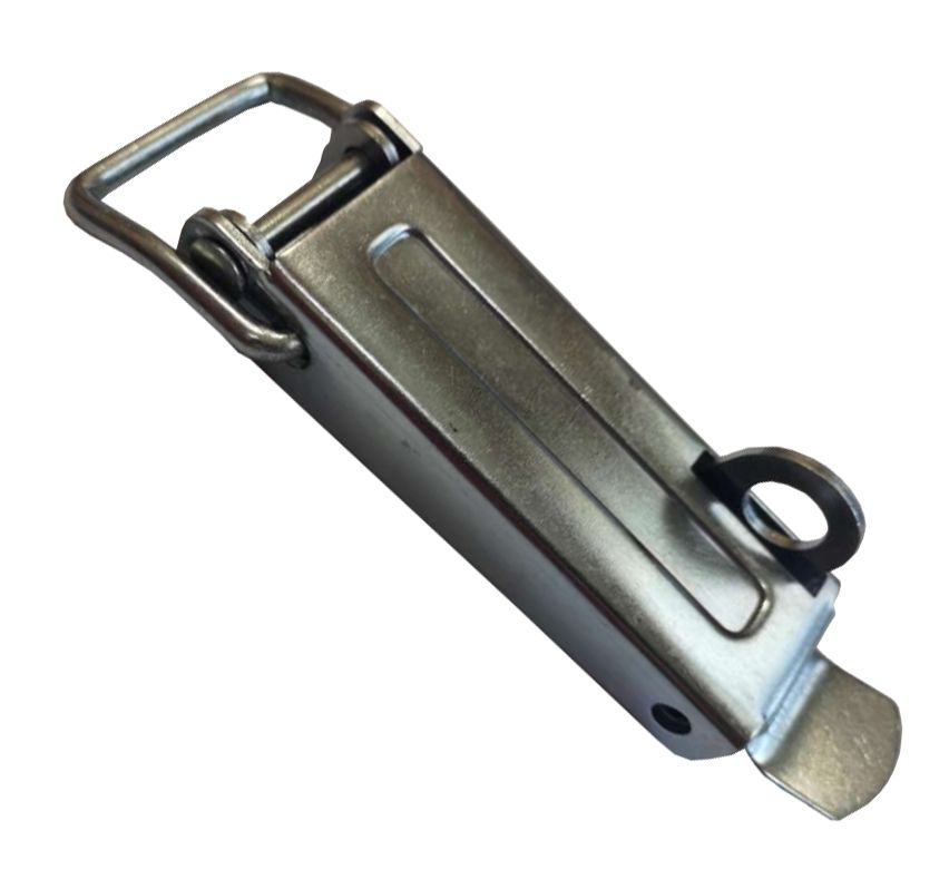 Замок защелка накидной L=140, нержавеющая сталь