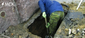 В Кемеровской области похитители кабеля использовали подкоп