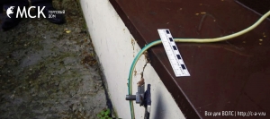 В Муроме двое юношей срезали 200 метров кабеля токоотвода