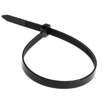 07-0253 Хомут-стяжка кабельная нейлоновая REXANT 250 x7,6 мм, черная, упаковка 100 шт.