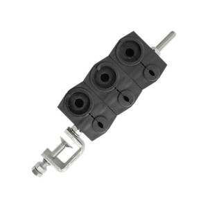 Крепление оптического кабеля и кабеля электропитания 1 оптика + 1 кабель питания (6-25 мм2)