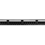 Патч-панель 19" UTP 24 порта RJ-45, категория 5e, Dual IDC (экранированная)