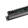 Патч-панель 19" UTP 24 порта RJ-45, категория 5e, Dual IDC (экранированная) 