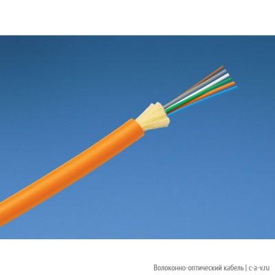 PANDUIT FPDL904 - волоконно-оптический кабель 9/125 (OS2) одномодовый, внутренний, 4 волокна, LSZH IEC 60332-1-2, IEC 60332-3-24, -20°C - +70°C, желтый