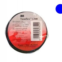 7100081323 Temflex 1300, синяя, универсальная изоляционная лента, 15мм х 10м х 0,13мм