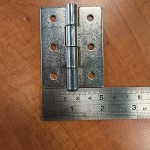 Петля накладная ПН5-60 ГОСТ 5088 нержавеющая, 50x60
