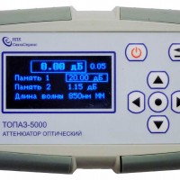 Аттенюатор оптический ТОПАЗ-5000-1 (MM 850/1300 нм)