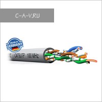 C5U/U - кабель витая пара, 5 категория, UTP, 4 пары, 100 Мгц