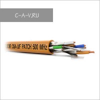 C6A-U/F-26/7FRPVC - кабель витая пара, GIGA-STAR Solution, 6a категория, эластичный патч, U/FTP, 4 пары, 500 Мгц