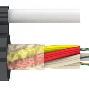 Кабель оптический ДПОд-П-12У (1х8+1х4)-6 кН