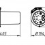 Муфта оптическая тупиковая МВОТ-4120-822-144-1К36