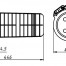 Муфта оптическая тупиковая МВОТ-4520-41-144-1К24 (МВОТ-144-4-Т-1-24) до 24 волокон 1 кассета в комплекте