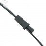 Зажим анкерный VS-15-5 1,3кН диаметр прутка 5 мм   для кабеля оптического круглого (3-6мм) или плоского (2-7мм) типа FTTH,DROP