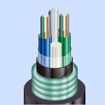 Оптический кабель ОБгПно с бронёй из гофрированной стальной ленты  (ОбгПно-с)