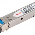 SFP WDM 1.25G Tx1310/Rx1550 20km LC DDM, industrial