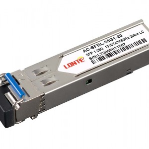 Модуль SFP WDM 1.25G Tx1310/Rx1550 20km LC DDM