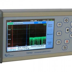 ТОПАЗ-9400-A-31-49-55-62-PMH - универсальный оптический рефлектометр (SM1-1310/1490/1550 SM2-1625нм/ -60..+20 дБм/ VFL)